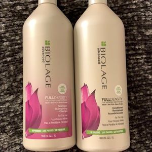 Biolage Full Density liter shampoo and conditioner